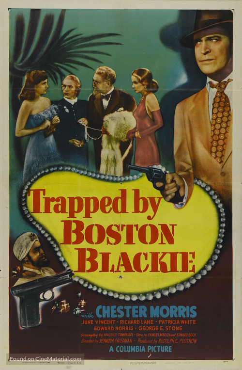 Trapped by Boston Blackie - Movie Poster