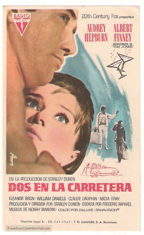 Two for the Road - Spanish Movie Poster