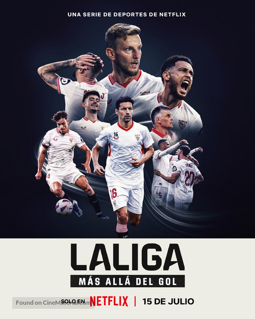 &quot;LaLiga: M&aacute;s all&aacute; del gol&quot; - Spanish Movie Poster