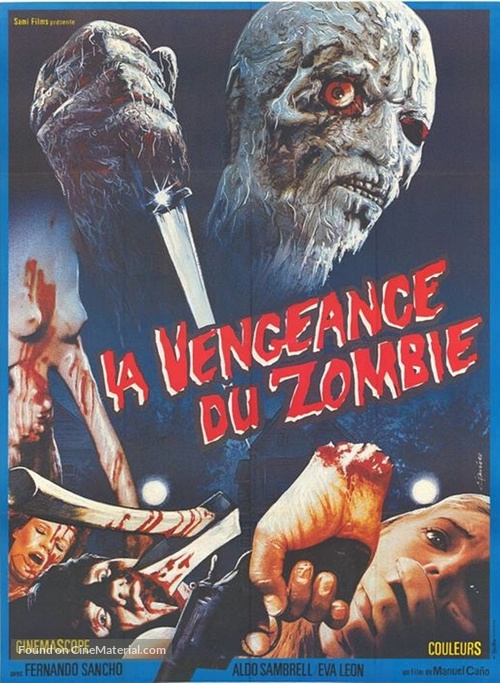 Vud&uacute; sangriento - French Movie Poster