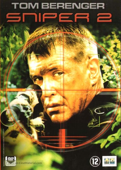 Sniper 2 - Dutch DVD movie cover