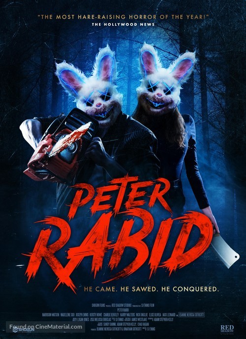 Peter Rabid - British Movie Poster