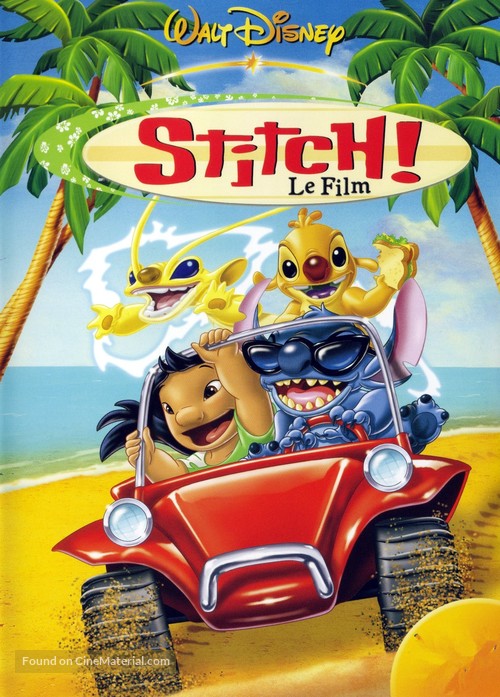 Stitch! The Movie - French DVD movie cover