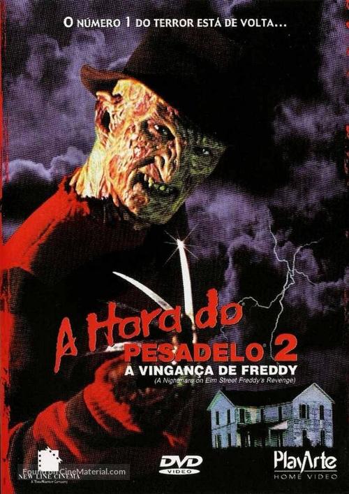 A Nightmare On Elm Street Part 2: Freddy&#039;s Revenge - Brazilian Movie Cover