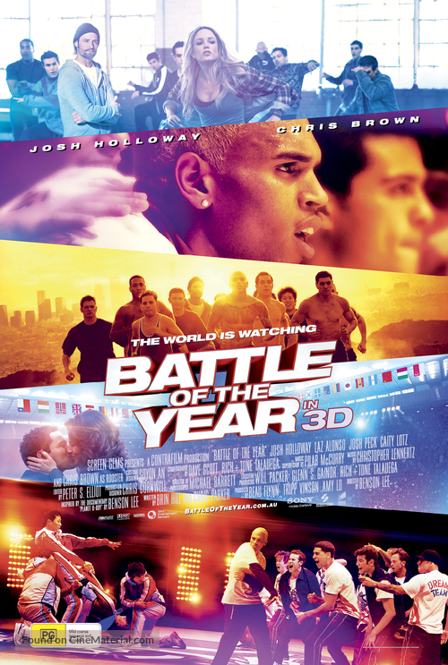 Battle of the Year: The Dream Team - Australian Movie Poster