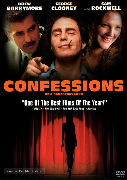 Confessions of a Dangerous Mind - DVD movie cover