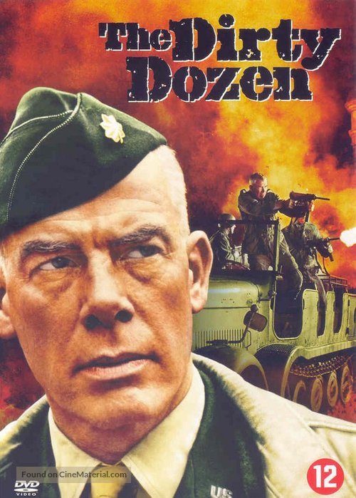 The Dirty Dozen - Dutch Movie Cover
