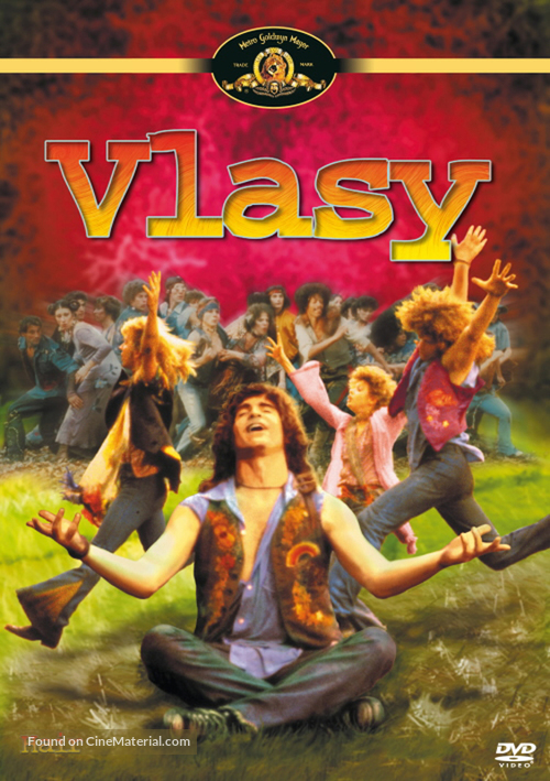 Hair - Czech DVD movie cover