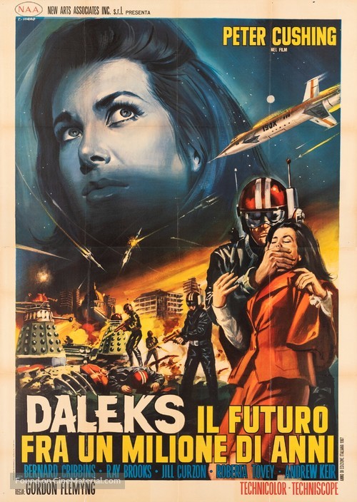 Daleks&#039; Invasion Earth: 2150 A.D. - Italian Movie Poster