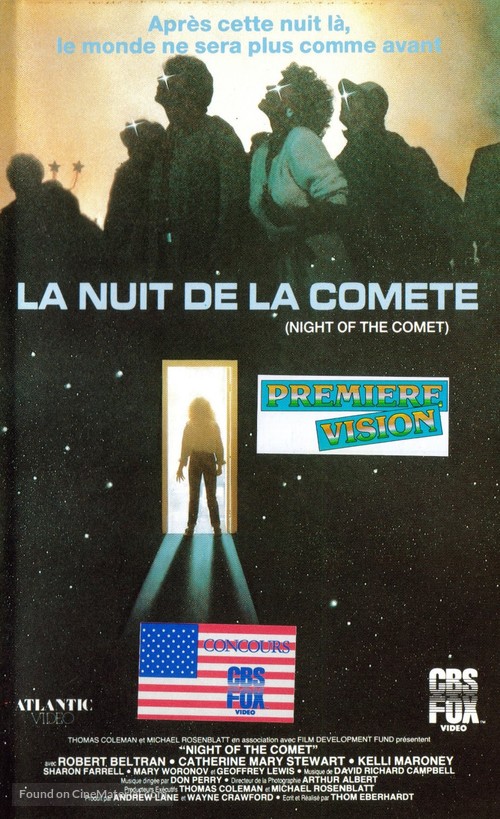 Night of the Comet - French VHS movie cover