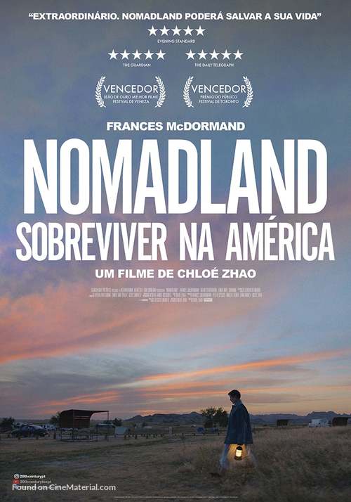 Nomadland - Brazilian Movie Poster