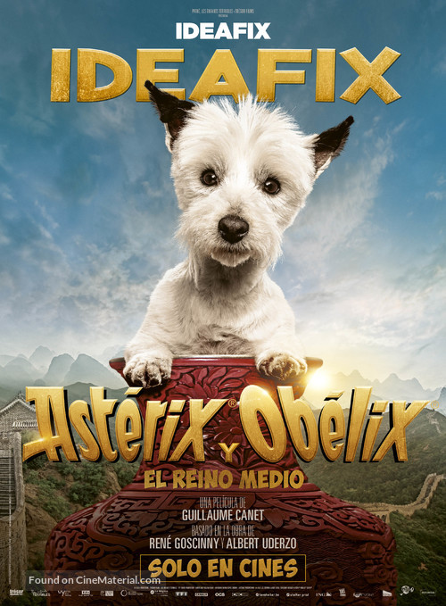 Ast&eacute;rix &amp; Ob&eacute;lix: L&#039;Empire du Milieu - Spanish Movie Poster