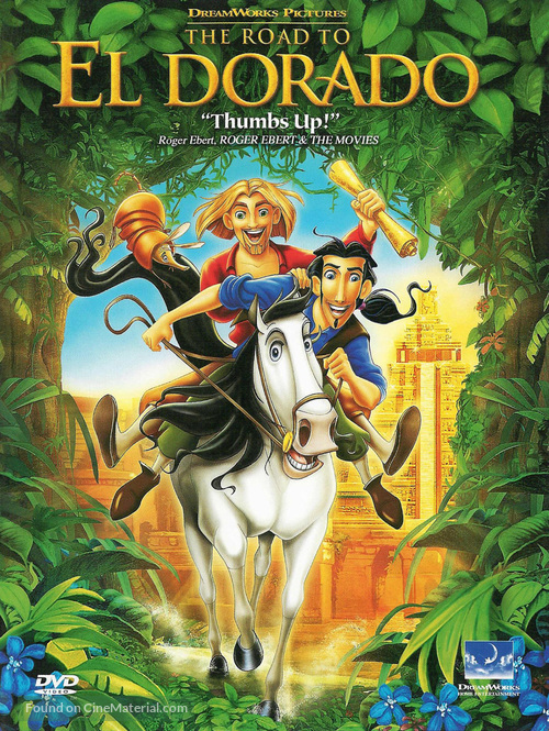 The Road to El Dorado - DVD movie cover