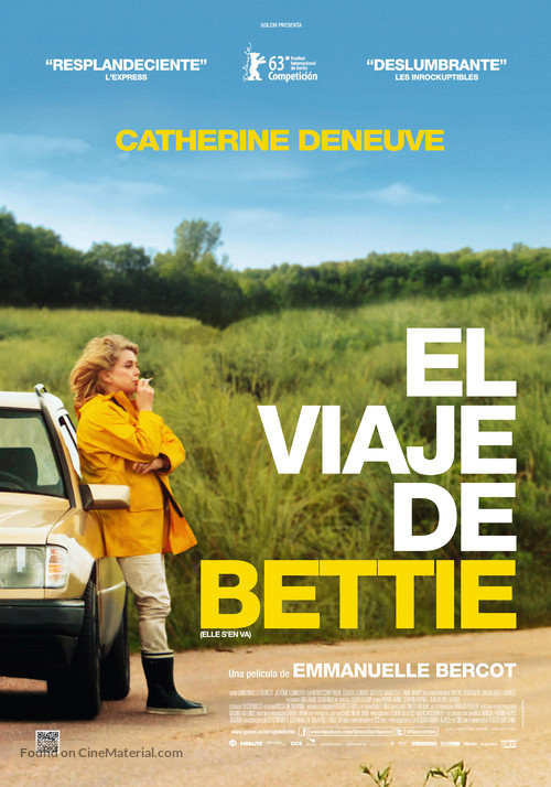 Elle s&#039;en va - Spanish Movie Poster