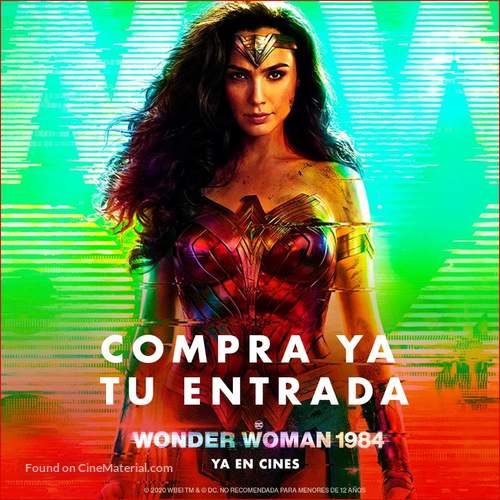 Wonder Woman 1984 - Spanish Movie Poster