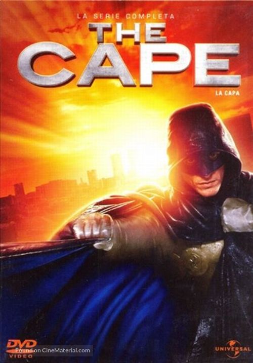 &quot;The Cape&quot; - Mexican DVD movie cover