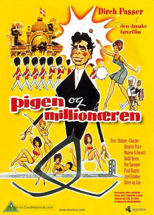 Pigen og million&aelig;ren - Danish DVD movie cover