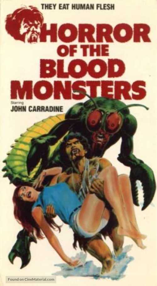 Horror of the Blood Monsters - VHS movie cover