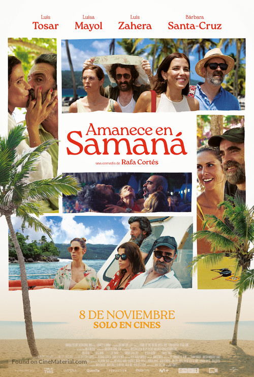 Amanece en Saman&aacute; - Spanish Movie Poster