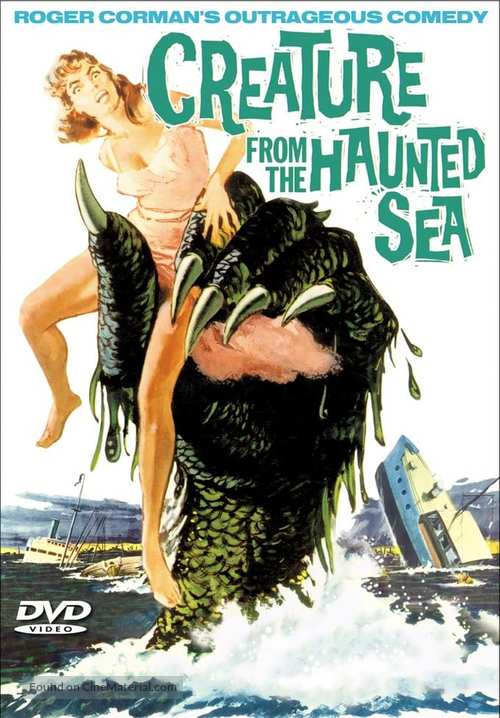 Creature from the Haunted Sea - DVD movie cover