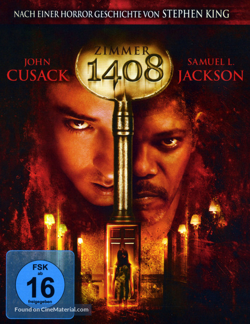 1408 - German Blu-Ray movie cover