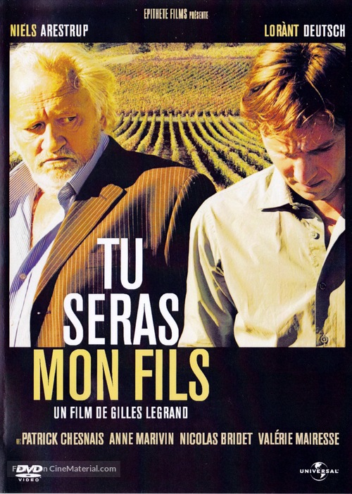 Tu seras mon fils - French DVD movie cover