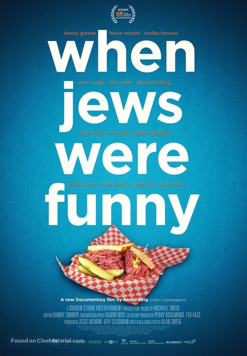 When Jews Were Funny - Canadian Movie Poster