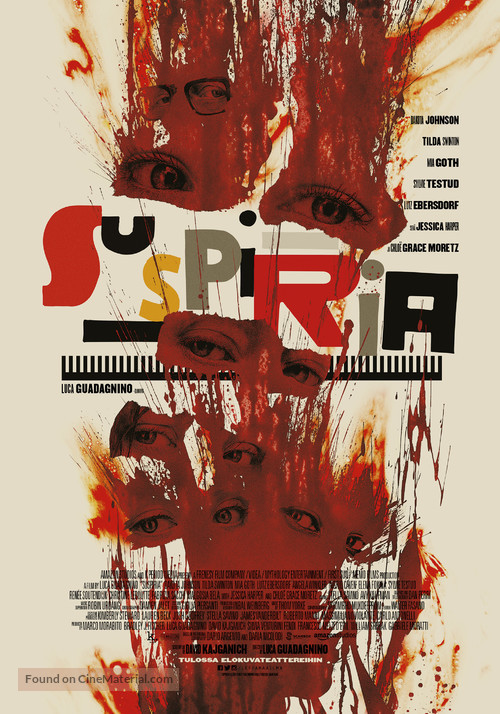 Suspiria - Finnish Movie Poster