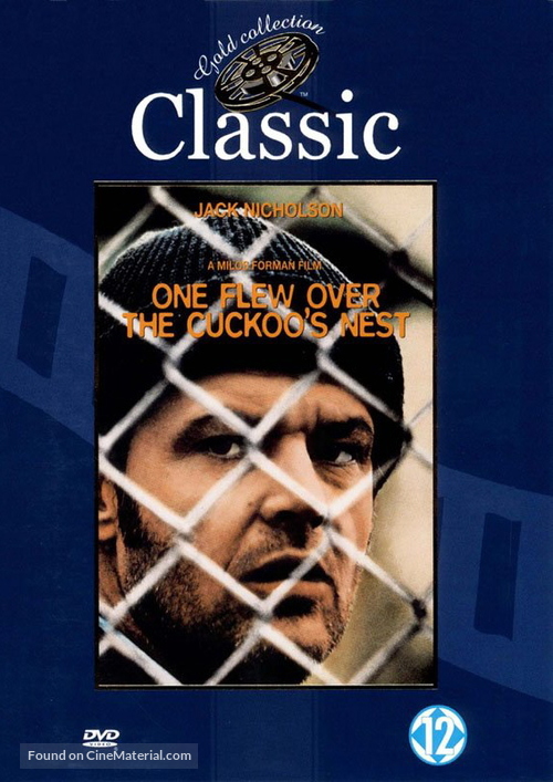 One Flew Over the Cuckoo&#039;s Nest - Dutch DVD movie cover