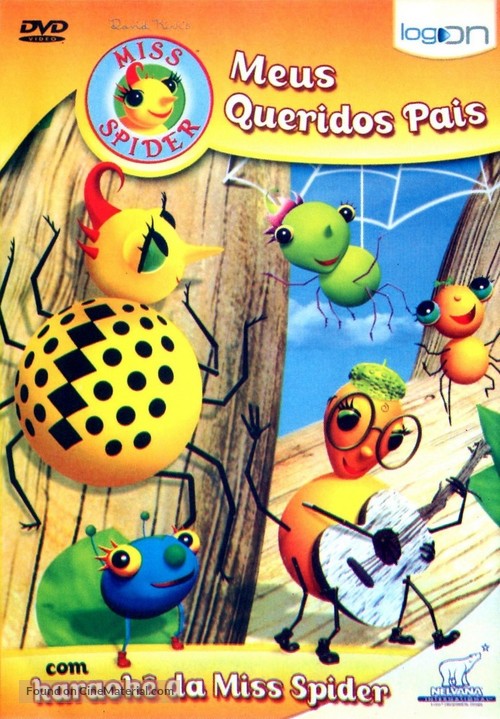 &quot;Miss Spider&#039;s Sunny Patch Friends&quot; - Brazilian Movie Cover