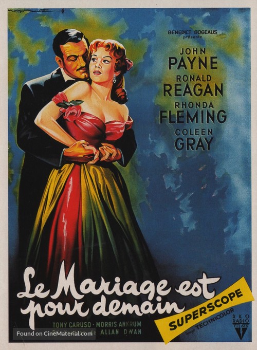 Tennessee&#039;s Partner - French Movie Poster