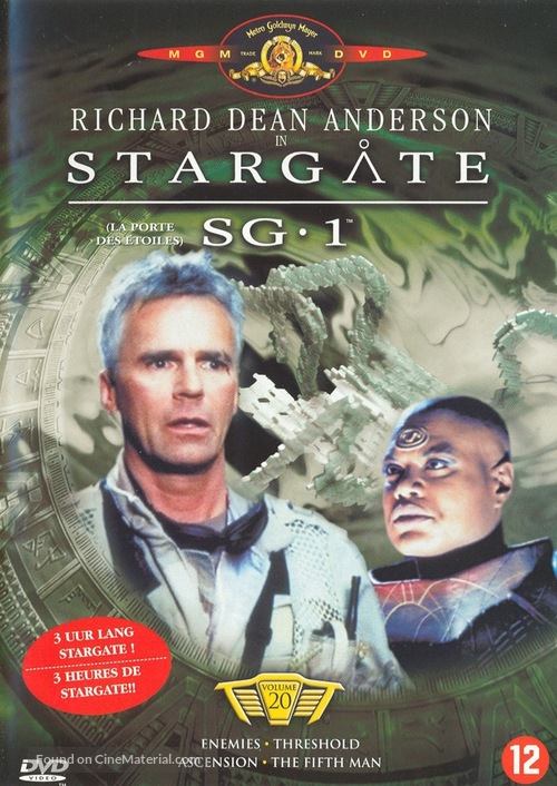 &quot;Stargate SG-1&quot; - Dutch DVD movie cover