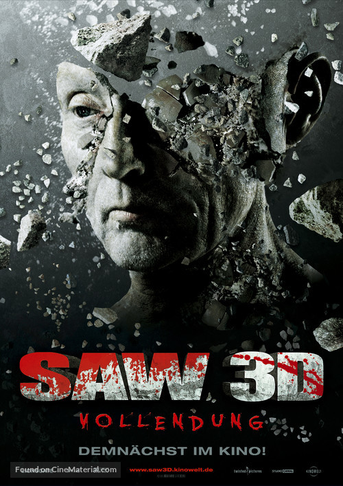 Saw 3D - German Movie Poster