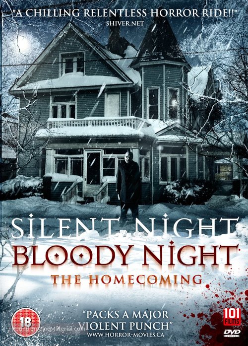 Silent Night, Bloody Night: The Homecoming - British DVD movie cover