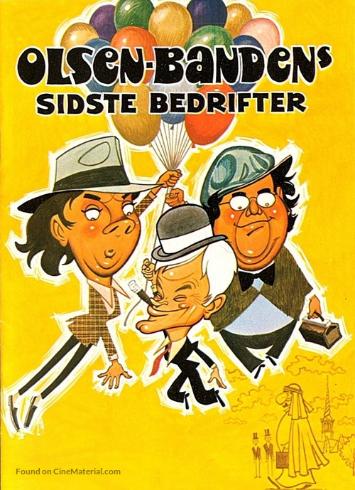 Olsen-bandens sidste bedrifter - Danish DVD movie cover