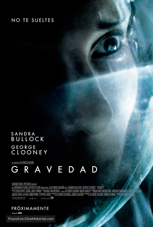 Gravity - Mexican Movie Poster