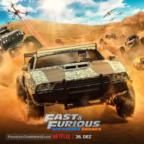 &quot;Fast &amp; Furious: Spy Racers&quot; - German Movie Poster