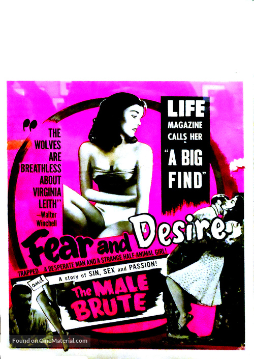 Fear and Desire - Combo movie poster