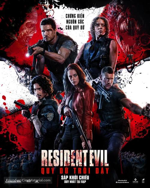 Resident Evil: Welcome to Raccoon City - Vietnamese Movie Poster