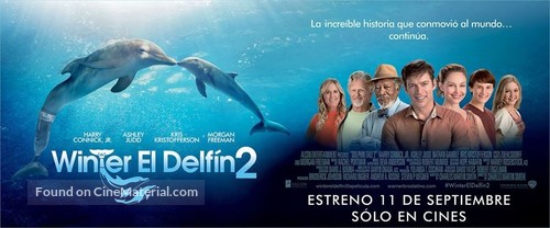 Dolphin Tale 2 - Argentinian Movie Poster