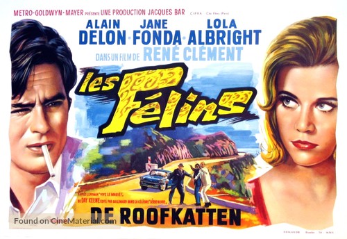 Les f&eacute;lins - Belgian Movie Poster