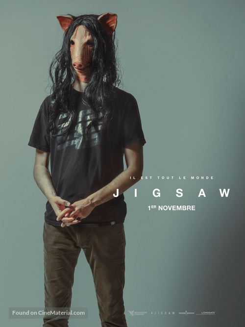 Jigsaw - French Movie Poster