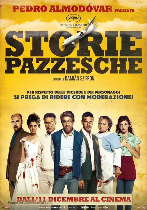 Relatos salvajes - Italian Movie Poster