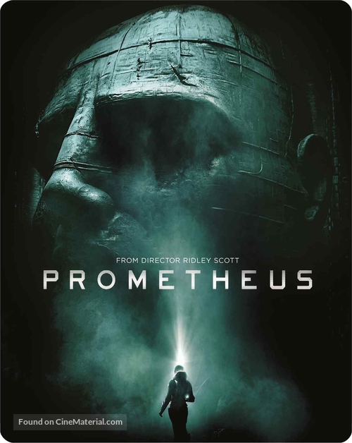 Prometheus - Blu-Ray movie cover
