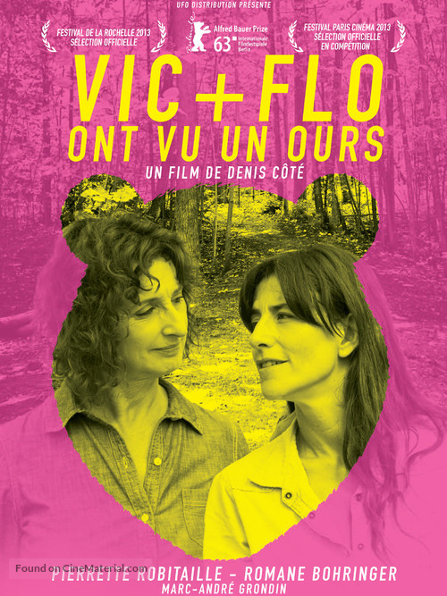 Vic et Flo ont vu un ours - French Movie Poster