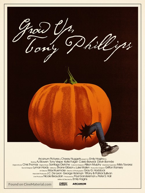 Grow Up, Tony Phillips - Movie Poster