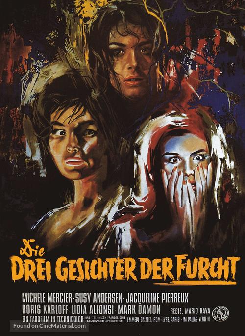 I tre volti della paura - German Movie Poster