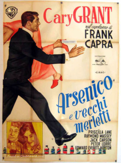 Arsenic and Old Lace - Italian Movie Poster