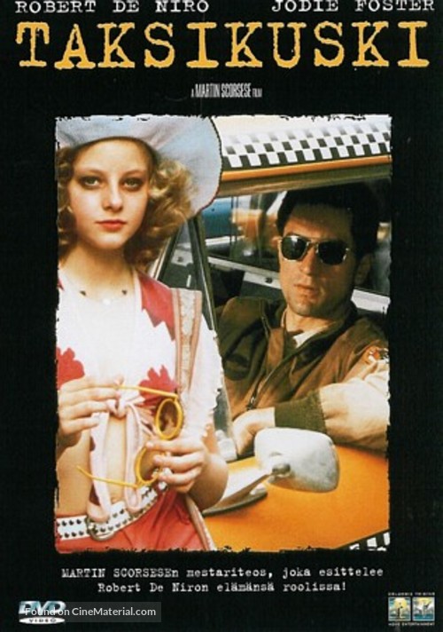 Taxi Driver - Finnish DVD movie cover