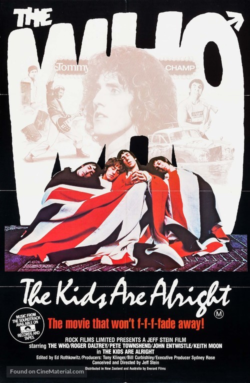 The Kids Are Alright - Australian Movie Poster